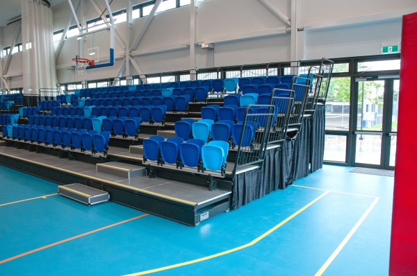 Rolleston College - Retractable Seating 