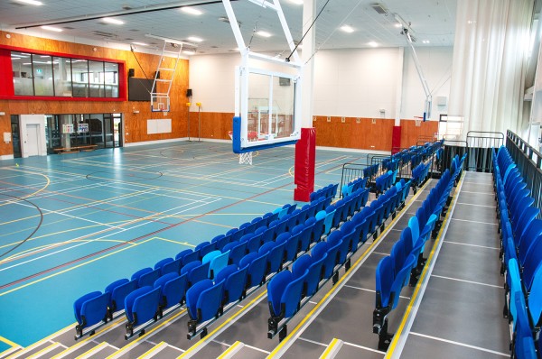 Rolleston College - Retractable Seating 