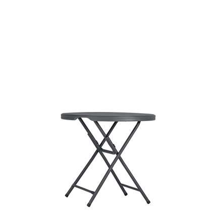 AF Cafe Table Shark Grey 3qtr2